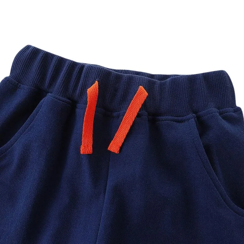 Whale Cartoon Kids Boys Pants: Playful Fashion