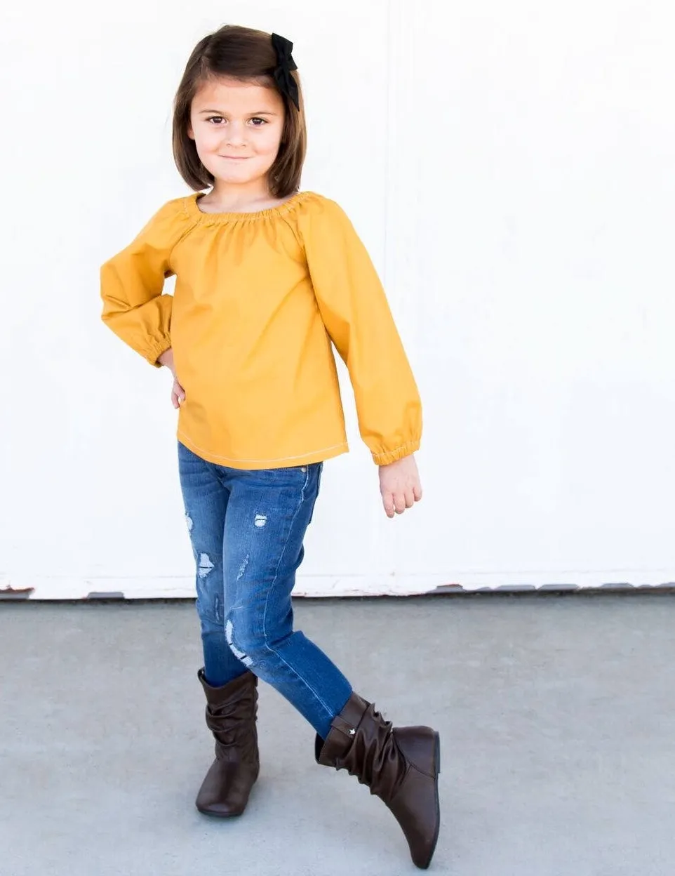 White Peasant Blouse