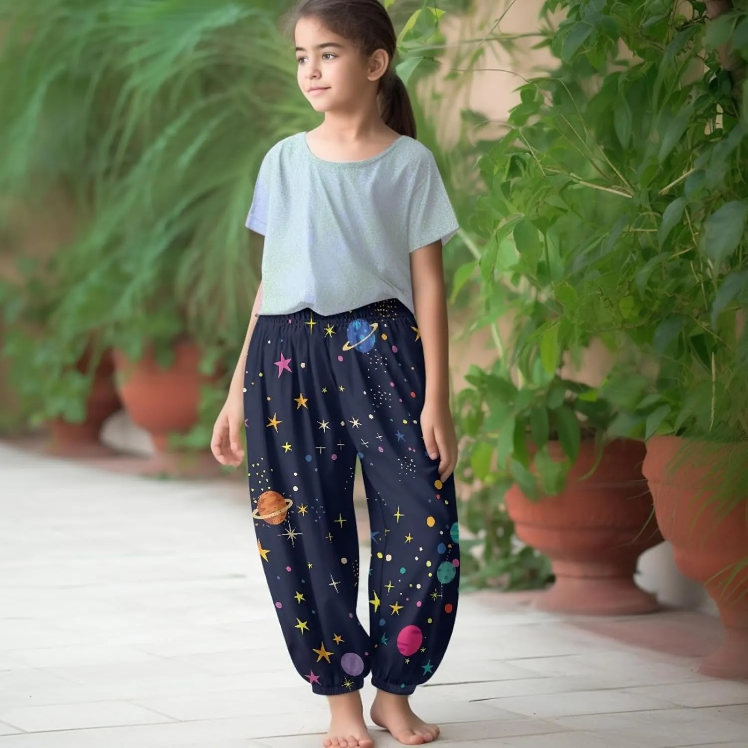 Xhuibop Harem Pants Baggy Comfortable Yoga Trousers Hip Hop Pants