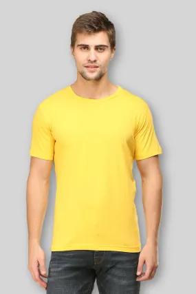 Yellow T-shirt for men