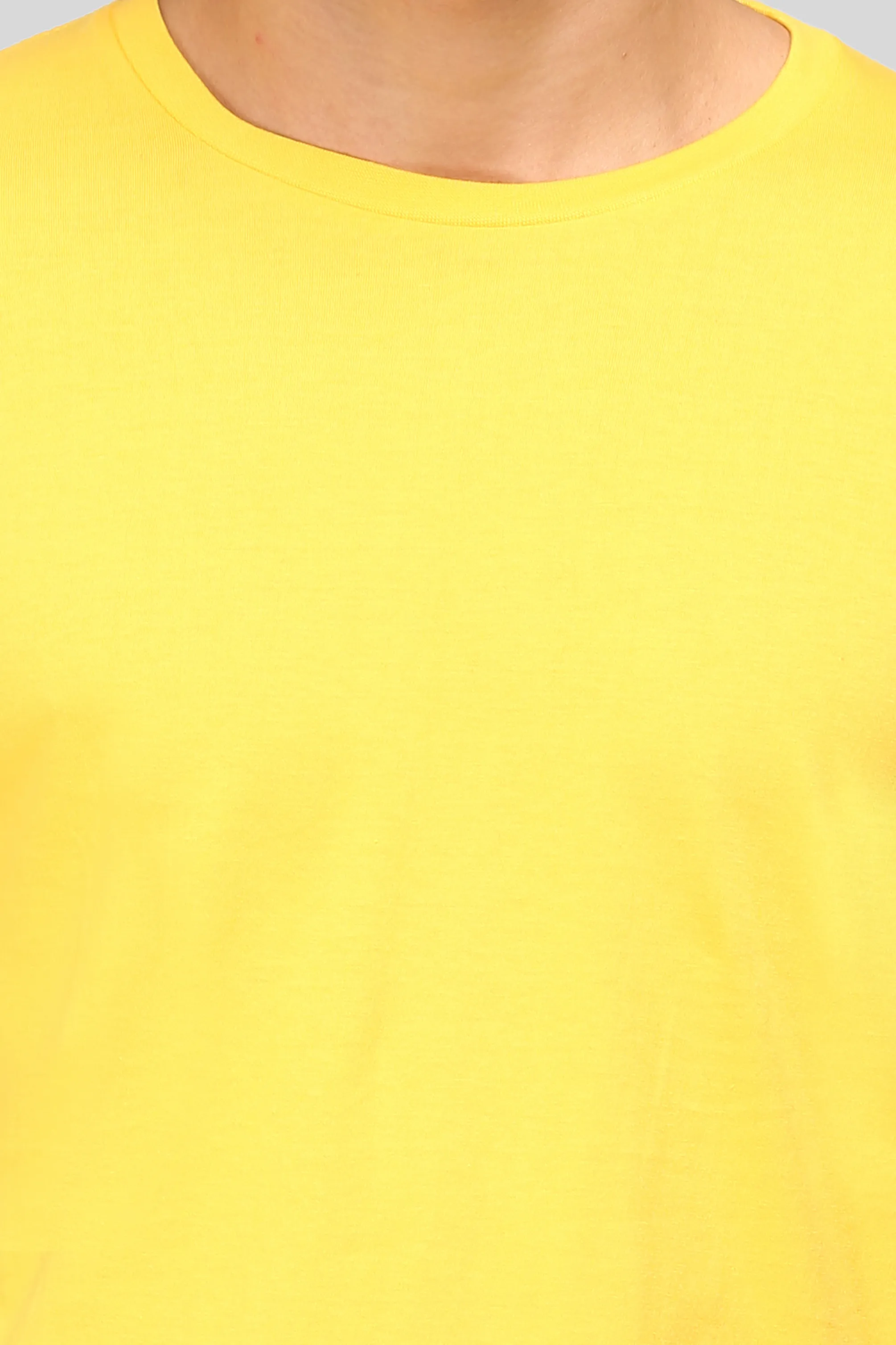 Yellow T-shirt for men