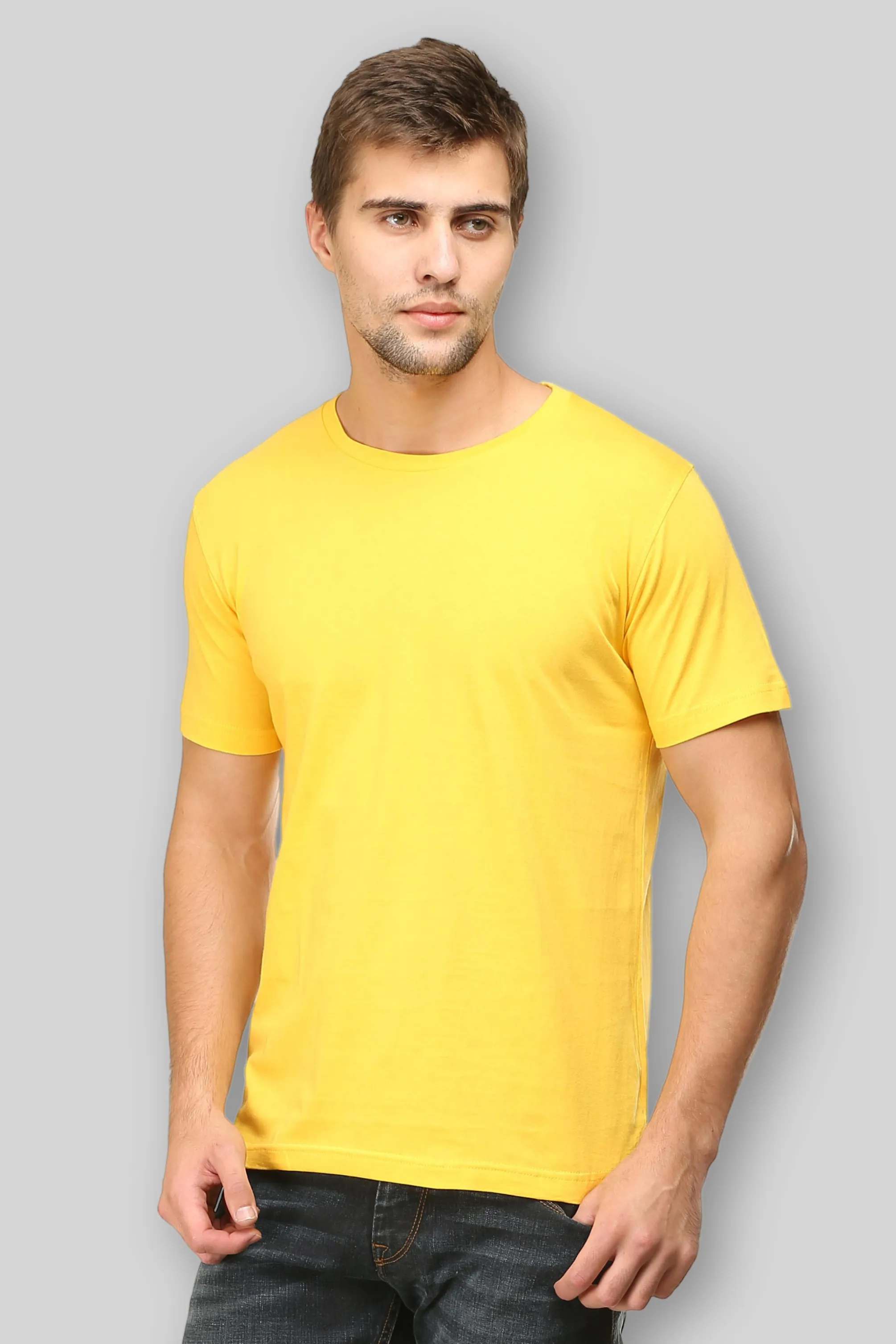 Yellow T-shirt for men