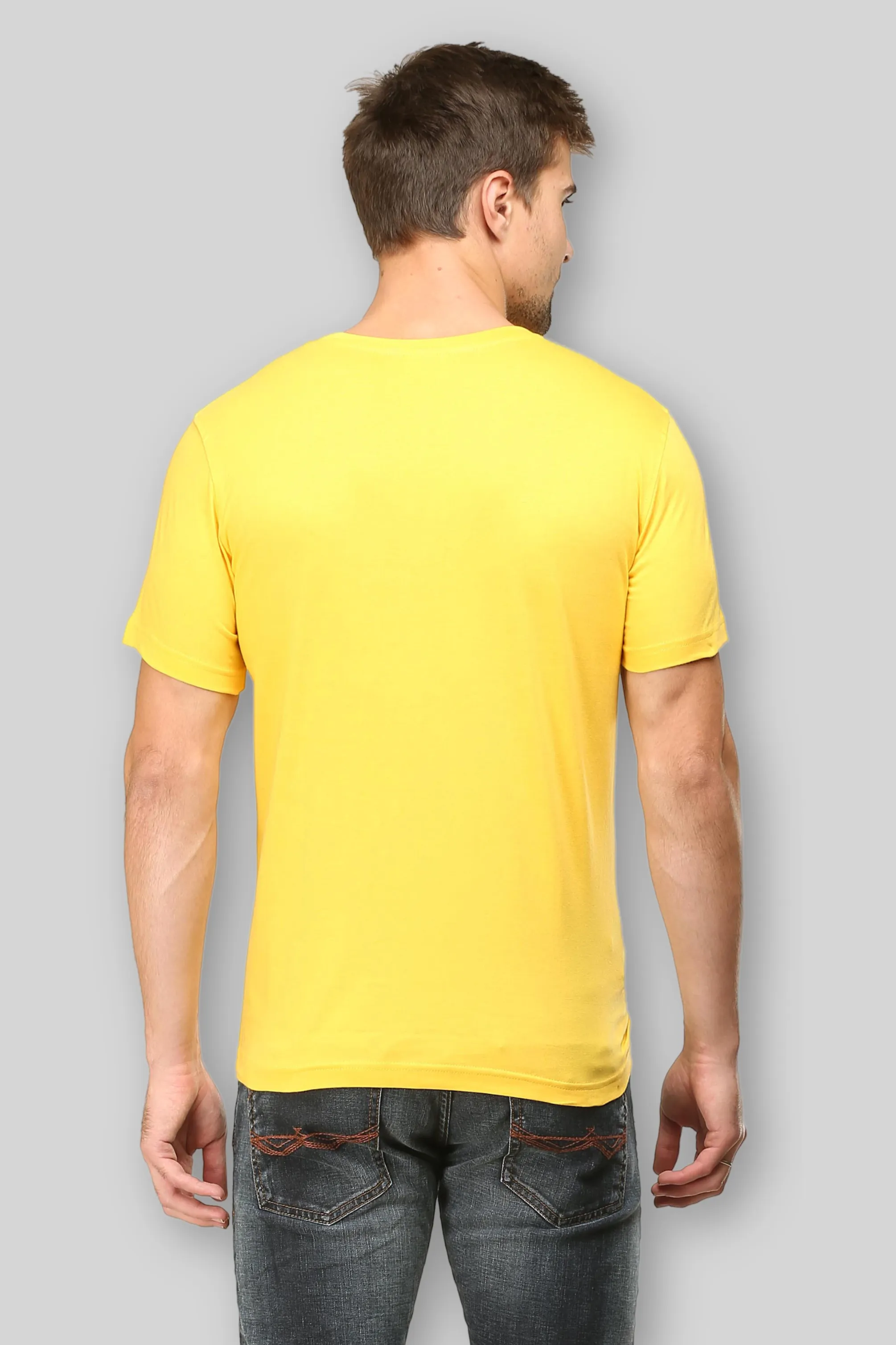 Yellow T-shirt for men