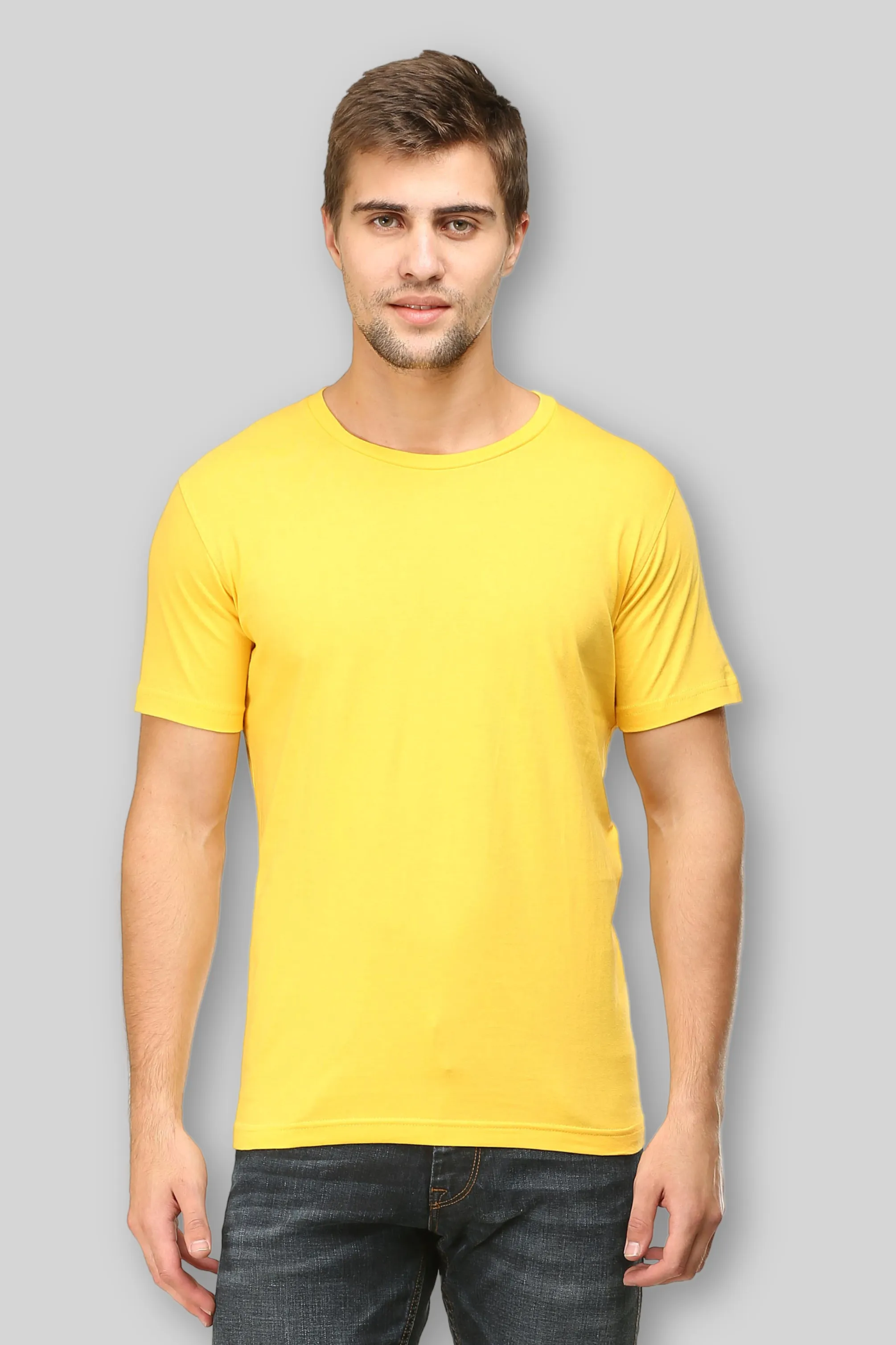 Yellow T-shirt for men