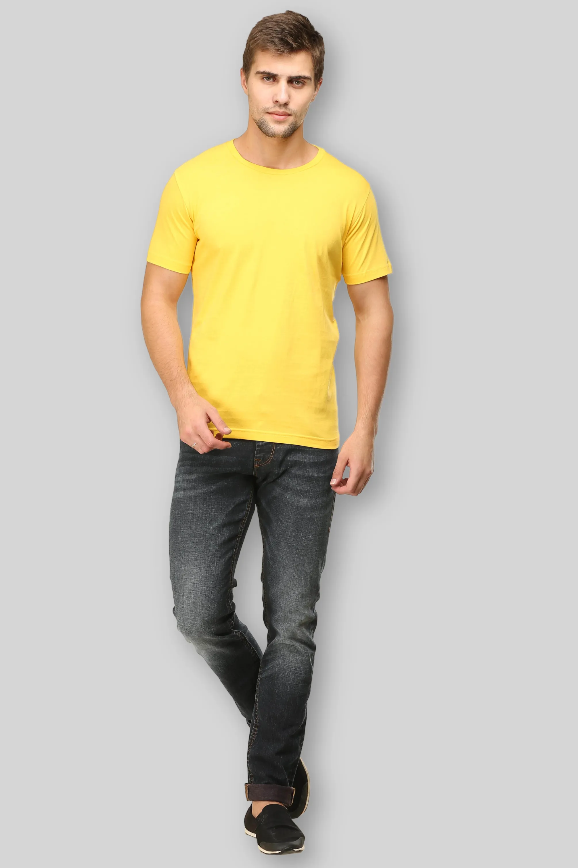 Yellow T-shirt for men