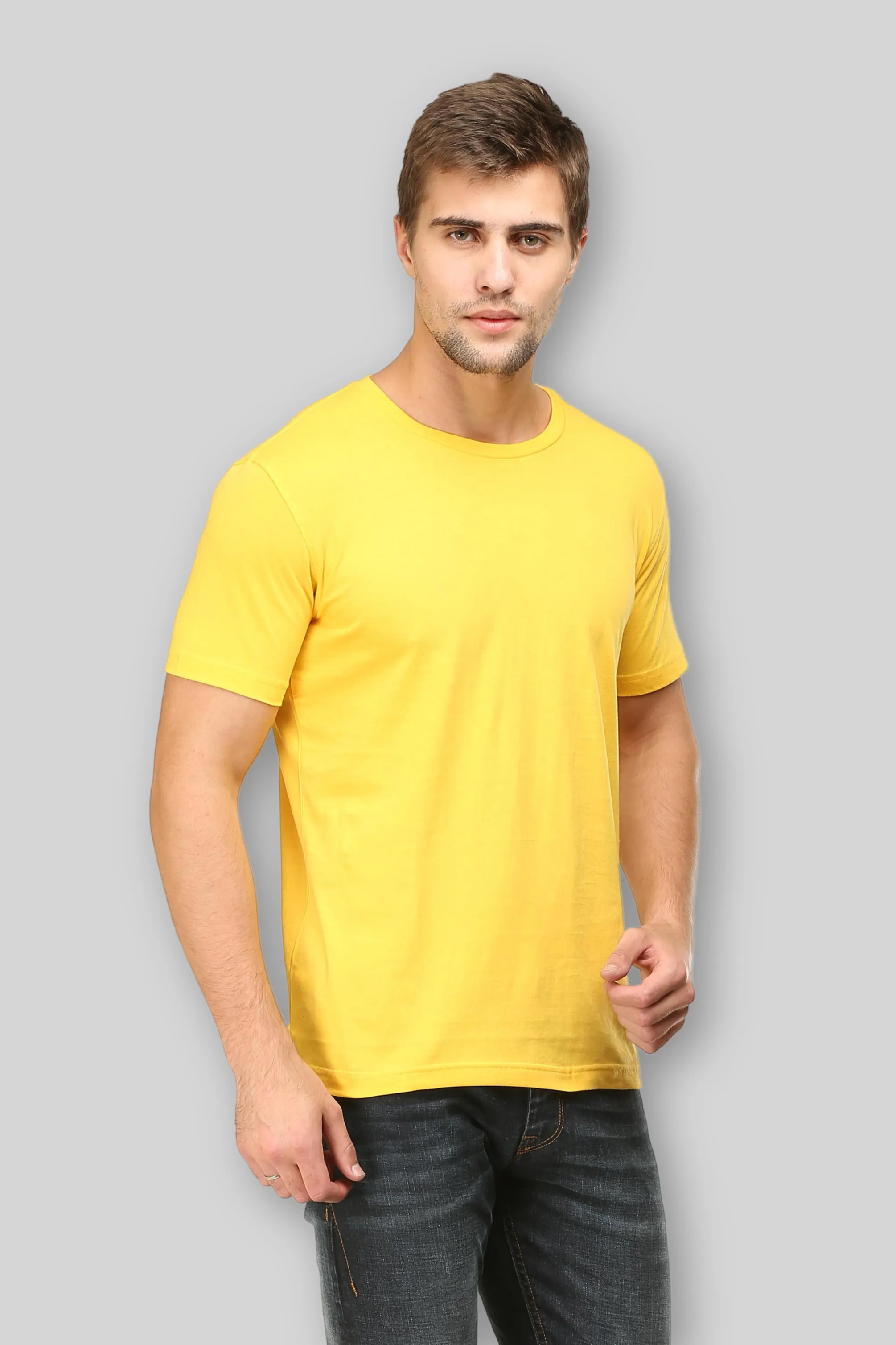Yellow T-shirt for men