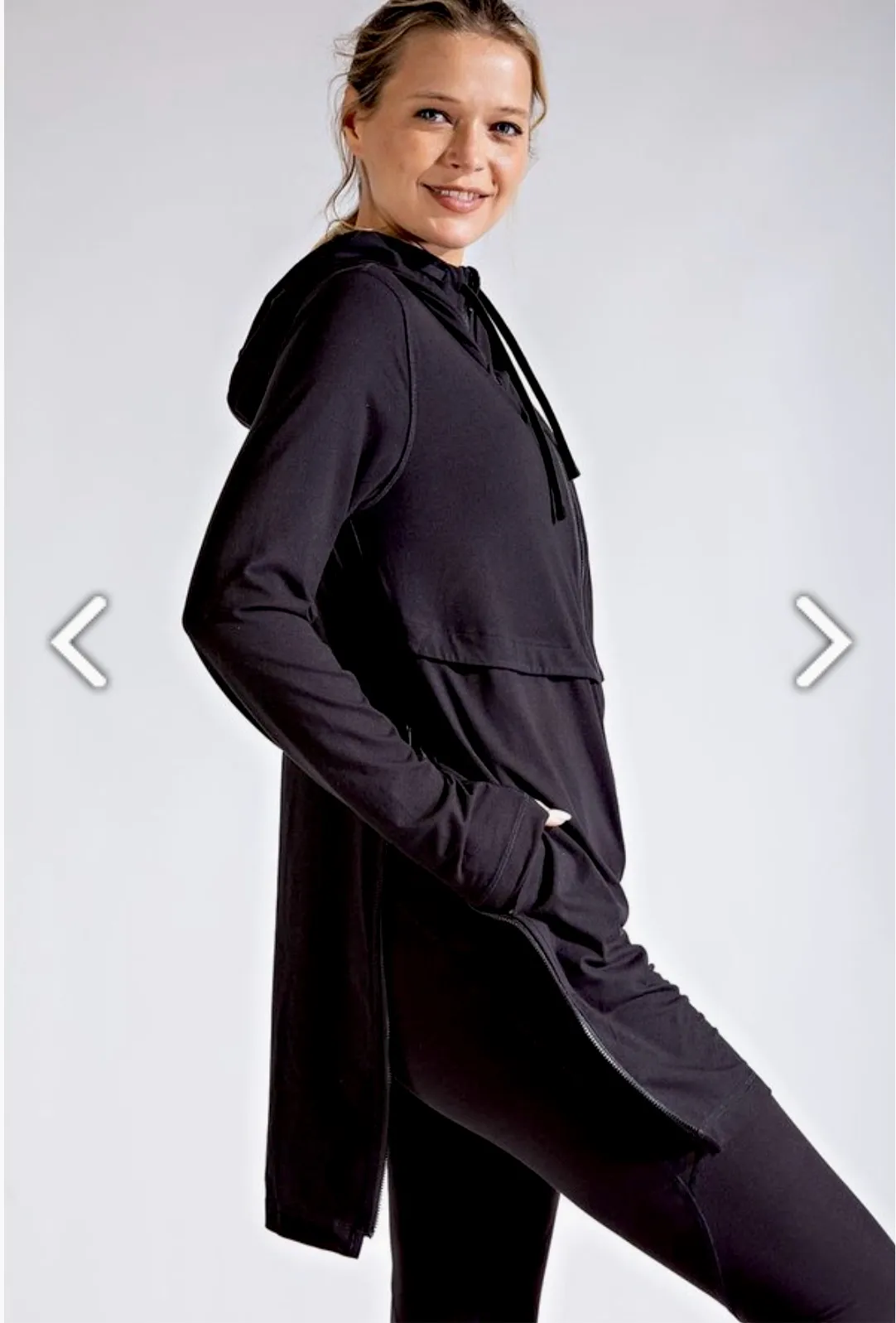 Yoga Trench Hoodie