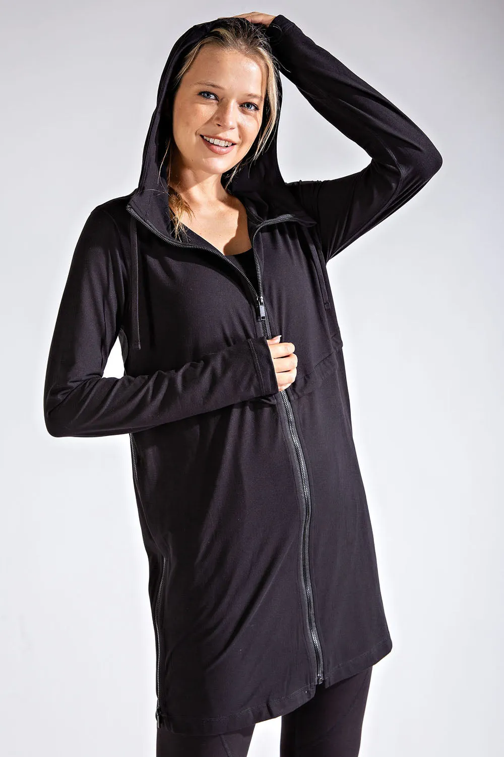 Yoga Trench Hoodie